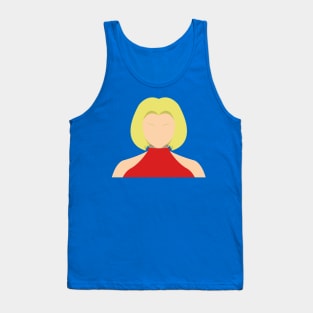 Blue Mary Vector Tank Top